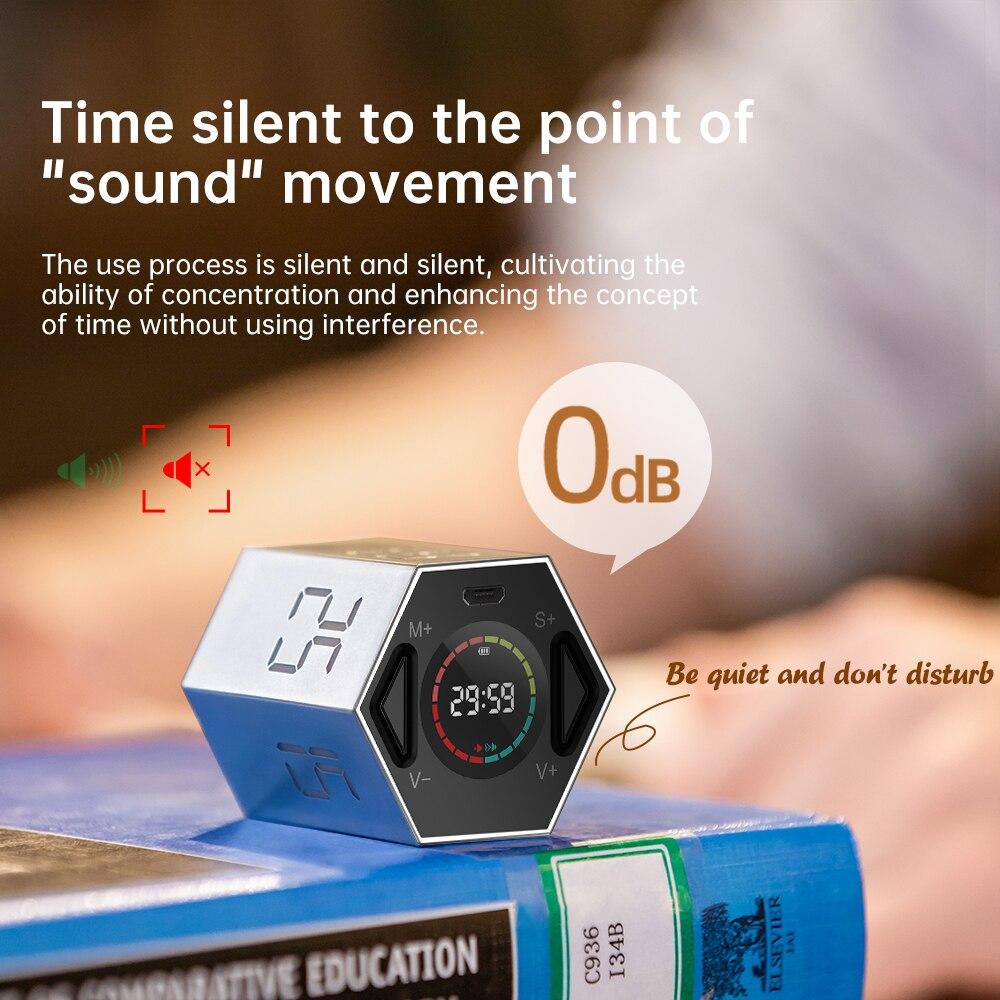 LLANO USB kitchen Gadget Timer LED Digital Kitchen Cooking Shower Study Stopwatch Alarm Clock Electronic Cooking Countdown Timer - MultiShop sàrl